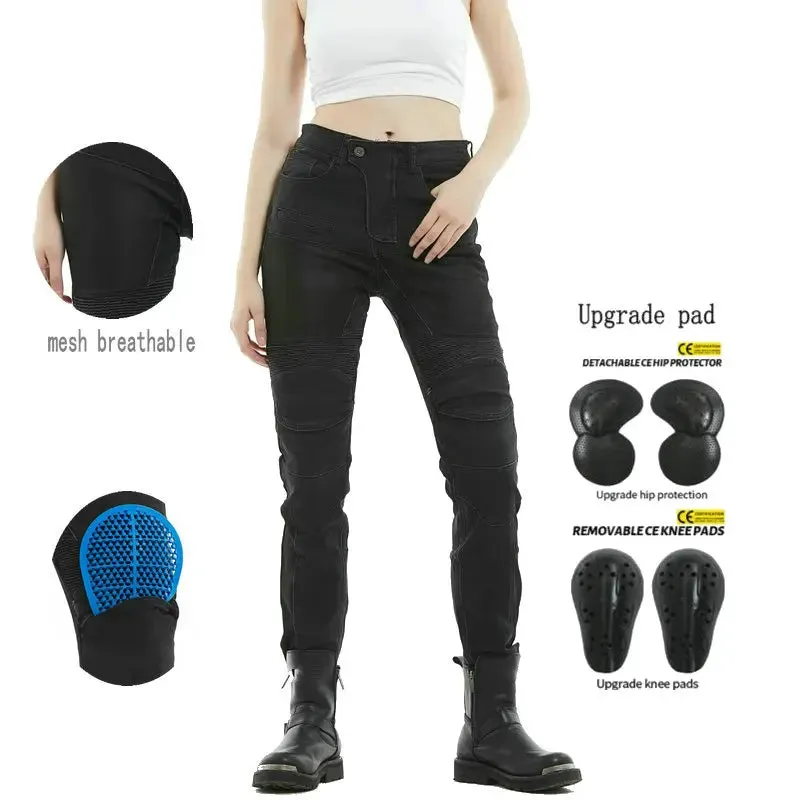 Women's Protective Motorcycle Riding Pants