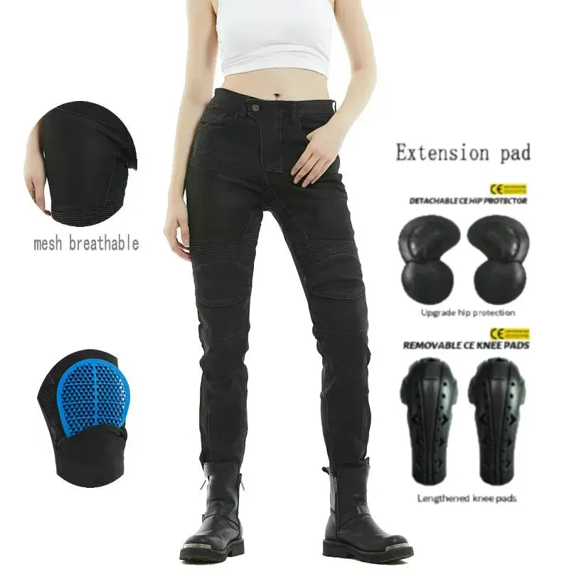 Women's Protective Motorcycle Riding Pants