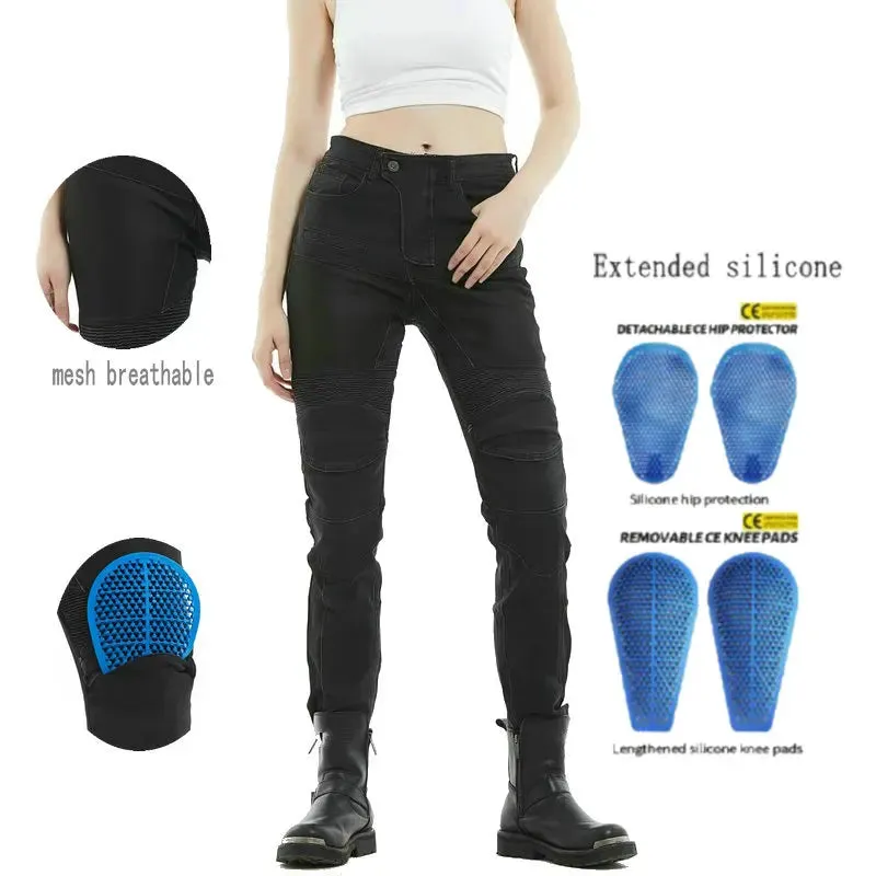 Women's Protective Motorcycle Riding Pants