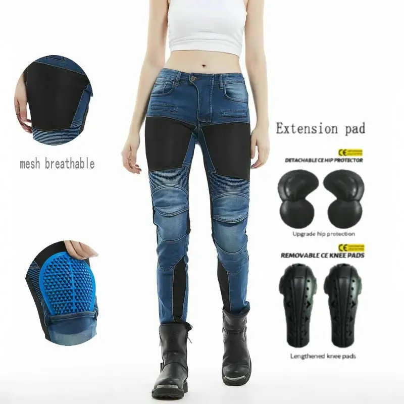 Women's Protective Motorcycle Riding Pants