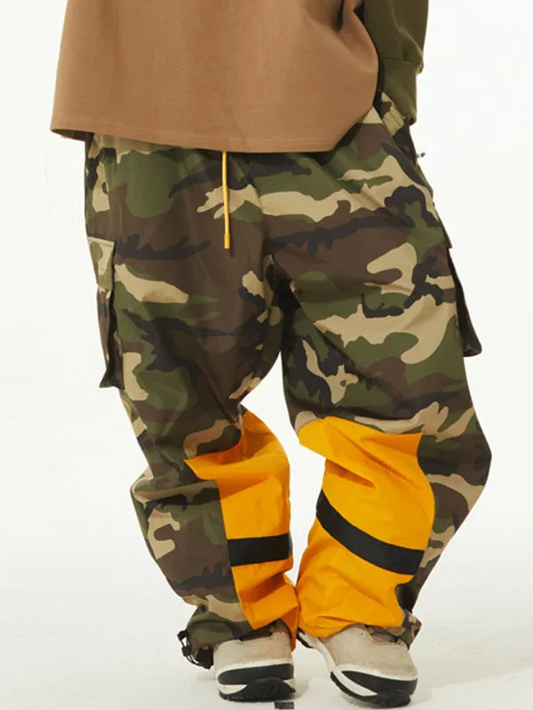 Women's SWAGLI Cozy Camo Baggy Snow Pants