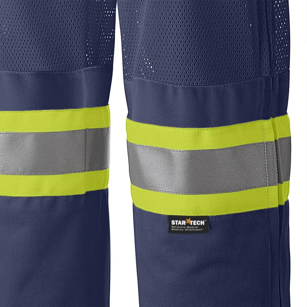 Work Pants - Pioneer Unisex Hi-Viz Poly Knit Traffic Safety Pant, 5999P / 6001P / 6003P