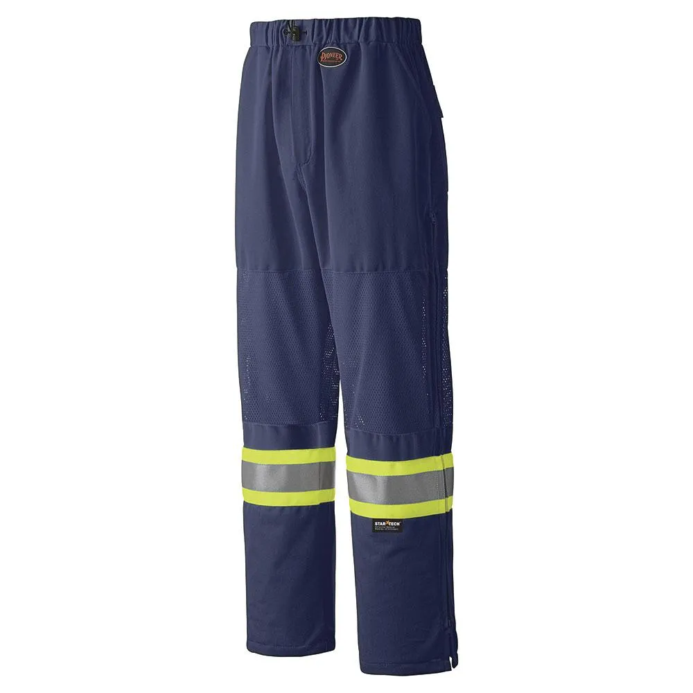 Work Pants - Pioneer Unisex Hi-Viz Poly Knit Traffic Safety Pant, 5999P / 6001P / 6003P